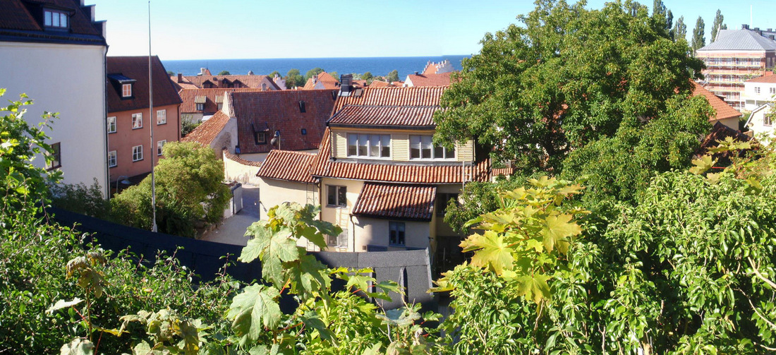 Visby city wall/fortress.